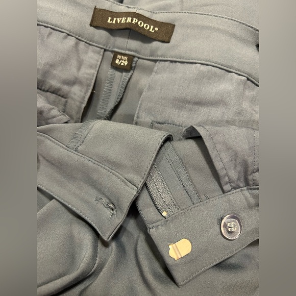Liverpool Trousers. Cadet Blue. Women’s size 8. - Picture 5 of 8
